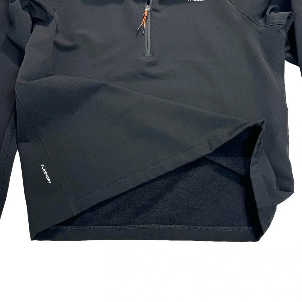 The North Face Sweatshirt with zip The North Face Tekware Fleece Black NF0A5GJW